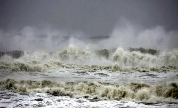 Heavy rains with squally winds lashed coastal Andhra Pradesh