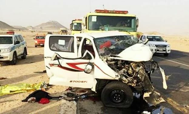 9 killed in Makkah road accident